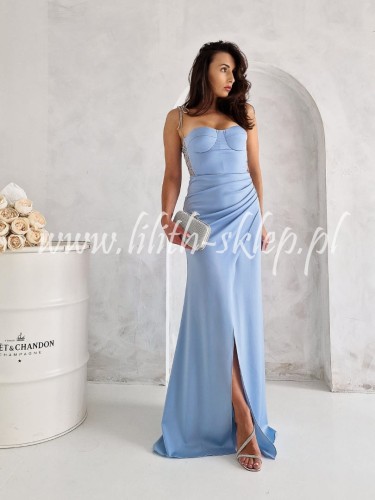 gorsetowa-sukienka-satynowa-z-ozdobnymi-ramiaczkami-niebieska