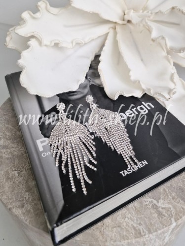 srebrne kolczyki wiszace z cyrkoniami