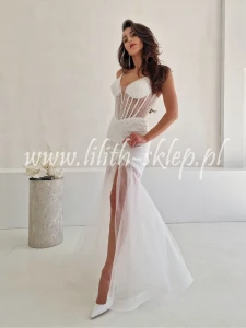 Juline - biała syrenka z tiulowym dołem