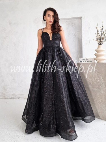 czarna-rozkloszowana-maxi-posypana-brokatem