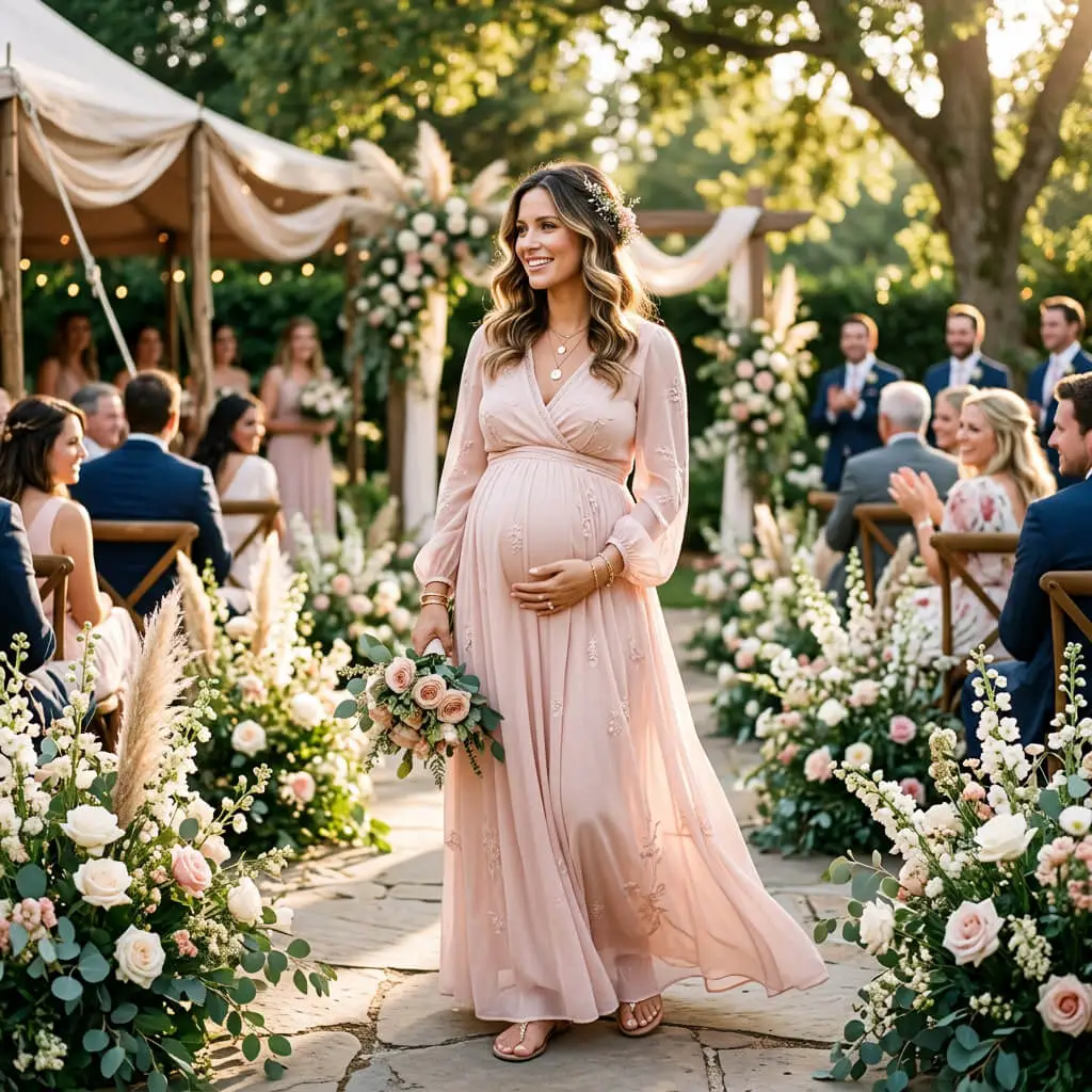 Wesele w ciąży. Jak się ubrać, żeby wyglądać świetnie i czuć się jeszcze lepiej?